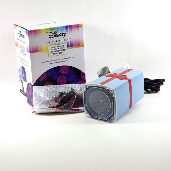 Disney Magic Holiday Princess Motion Mosaic Projection‎ Reflector LED Spotlight - Picture 1 of 12